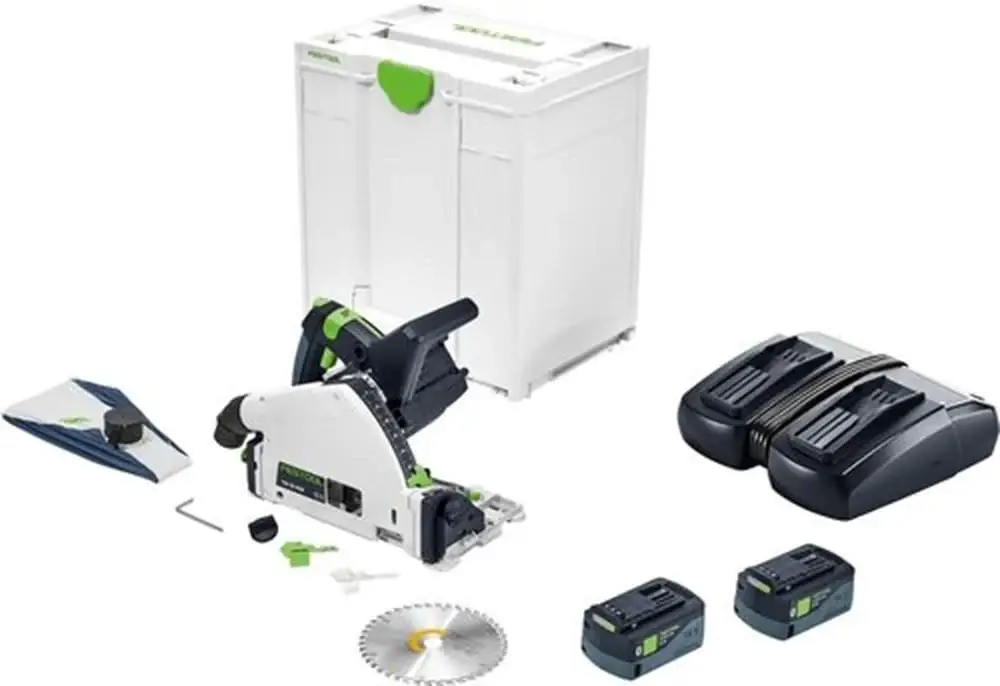 Festool TSC 55 5,0 KEBI-Plus/XL Accu Invalcirkelzaag - 577342 (accu cirkelzaag) Tijdelijk Beschikbaar