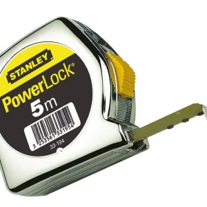 Gecertificeerd Stanley Rolbandmaat 10 Meter PowerLock ABS - 0-33-442