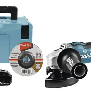 Makita DGA506RTJ 18V Haakse slijper Luxe