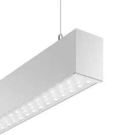 Weekendaanbieding RZB - linedo single - 312564.000.76 - S 6100L 830 ALUMINIUM DAL - Led pendel armatuur