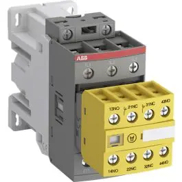 ABB Componenten Veiligeheids Magneetschakelaar 3 polig 11 kW 400V, aux 2 m, 2 v coil 2 Exclusieve Aanbieding