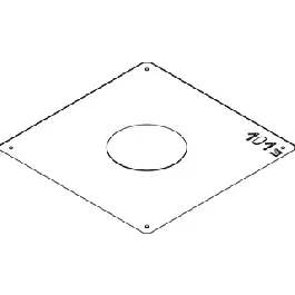 Merkproduct Delta Light PLASTERKIT 101 21x21cm