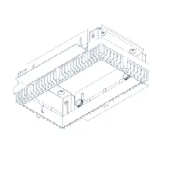 Beperkte Voorraad Delta Light MINIGRID IN 2 MOUNTING KIT 23x13cm