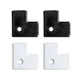 Uitverkoop Paulmann LED 90 verbinding set van 4 wit + zwart 5x23cm
