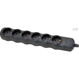 Bulkbestelling KOPP - sl ohne zuleitung - 129405003 - 6-V STEKDS A129405003 - tafelcontadoos zwart - IP20