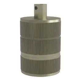 Lage Kosten Calex Lamphouder E27 Alu Satijn Brons 48x63mm