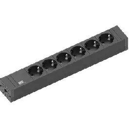 Bachmann Connect Line contactblokken zwart - IP20 - BACH CONT.DS COMBI420.0018 In De Mode