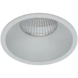 Bulkbestelling LumiParts LED spot Fondo rond vast verdiept grijs 500mA 9W