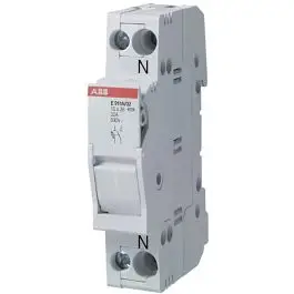 Gratis Retour ABB Componenten Zekeringhouder 3p+n max 32A - IP20