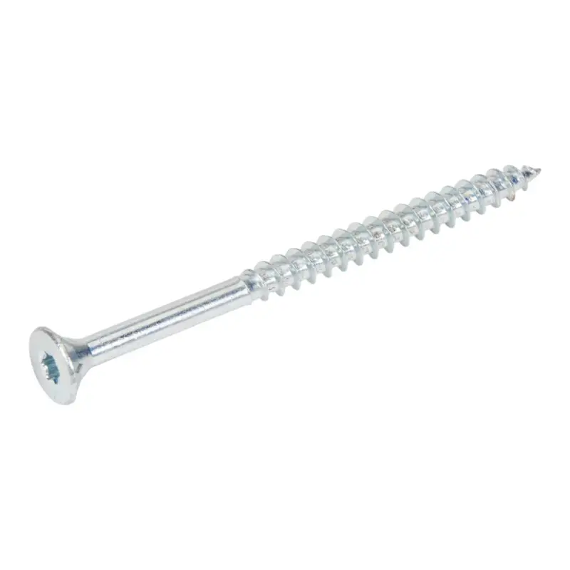 Populair Stark - Torx 20 Spaanplaatschroeven + snijpunt - 5x60mm - Verzinkt - Deeldraad (200 stuks)