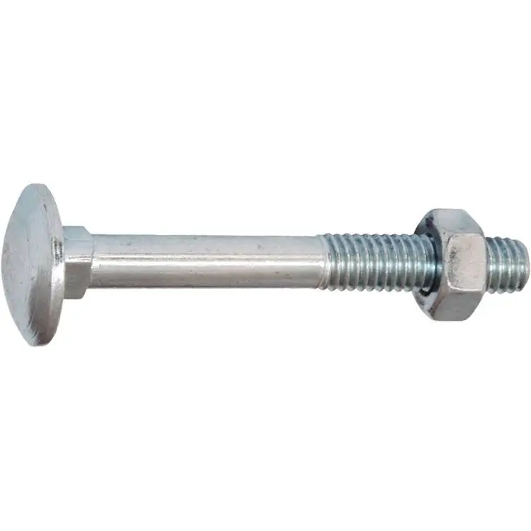 Nieuwe Collectie Slotbout - M5 x 70 mm - DIN603/555 - Verzinkt (200 stuks)