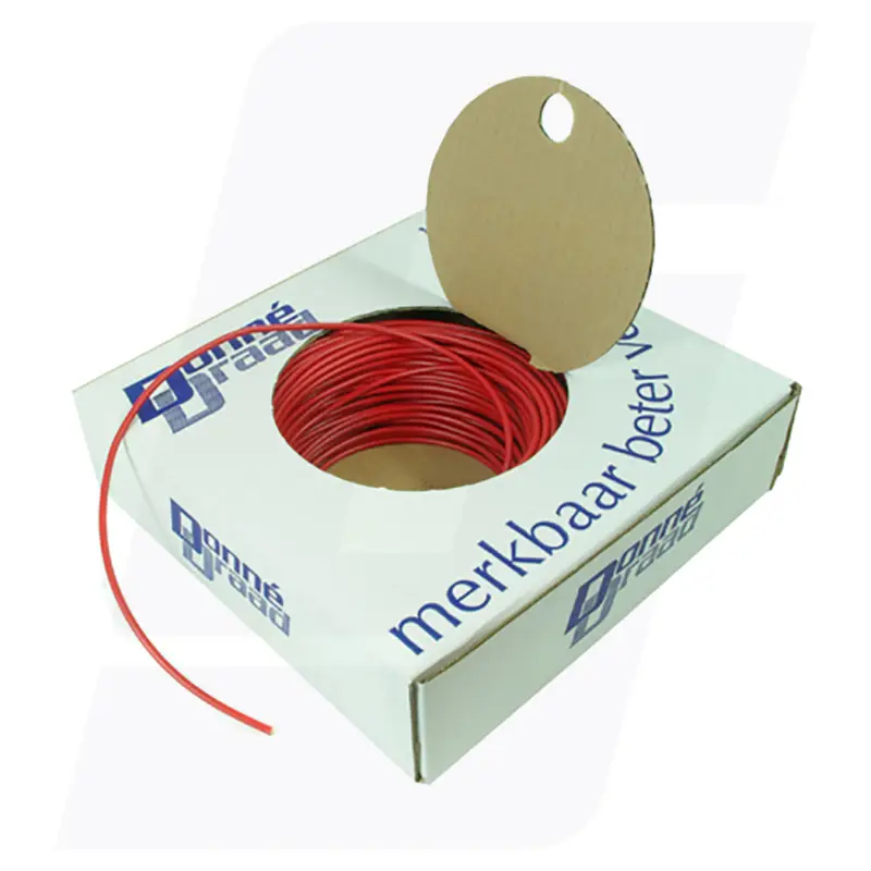 Autokabel 6,0 mm rood Garantie Inbegrepen